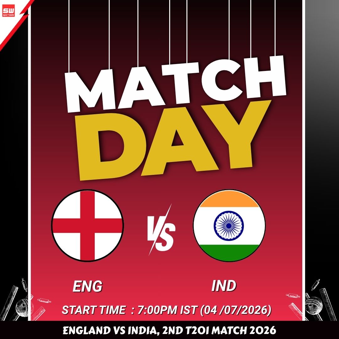 mysportswiz's tweet photo. England vs India, 2nd T20I Match Day !
Start Time : 7:00 PM IST (04/07/2026)
Series: India A Women tour of England 2026
https://t.co/7Wm3X0Tlrs
#TeamIndia #ShubmanGill #TestCricket #INDvsSL #ApolloTyres #Cricket #CricketFans #Sportswiz https://t.co/JHQ66lHQN8