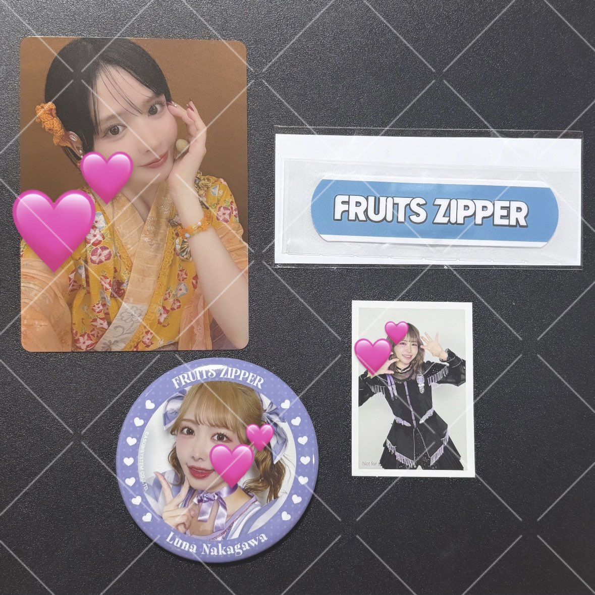 torihikiktr's tweet photo. FRUITS ZIPPER ふるっぱー ふるっぱー交換　

［譲］画像(鎮西 仲川 真中)
［求］同種 早瀬(ビジュなんでも 要相談)

絆創膏は過去ガチャの為ガチャ商品との交換希望。
7/4･10/1 手渡し。
お心あたりのある方お気軽にお声掛けください。

 #ふるっぱー #フルーツジッパー #FRUITSZIPPER https://t.co/U7bu3cakdr