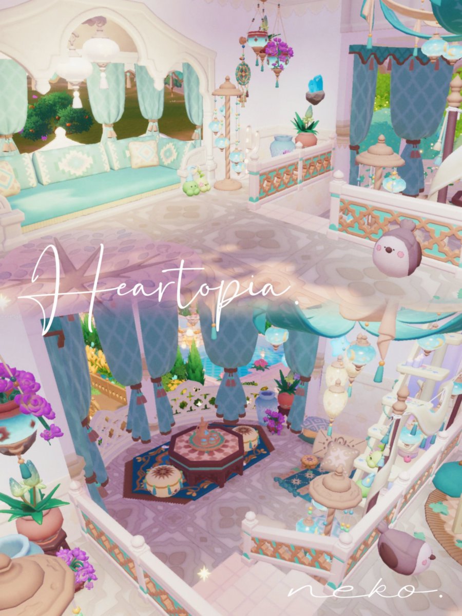 unknown_22ldk's tweet photo. アラビアンなリゾート地 .✶⋆.˚꩜｡𖦹°

#ハートピア #heartopia
#ハートピア建築部 https://t.co/w5EGtbpZzu