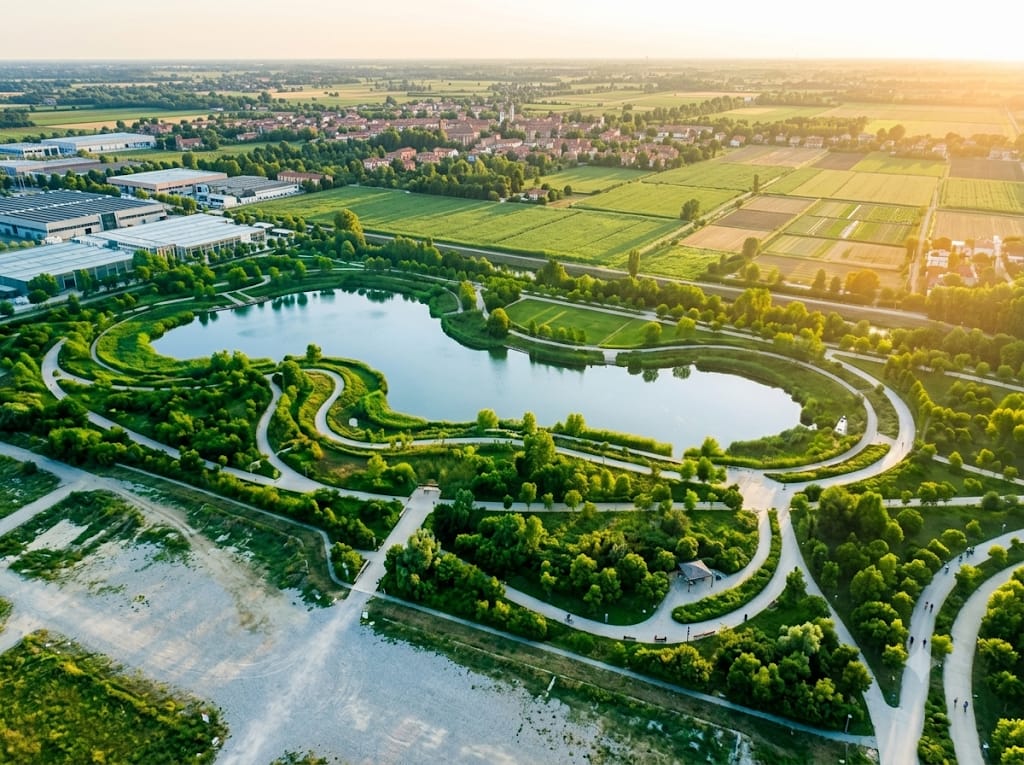 GobAragon's tweet photo. 🌳 El Parque Lineal de PLAZA se convertirá en un gran pulmón verde mediante su transformación en un bosque sostenible.

👉 Aragón Plataforma Logística invertirá 1,42 millones para relanzar esta gran zona verde y la Entidad Urbanística de Conservación asumirá su mantenimiento a partir de octubre.

➕ https://t.co/s3zx7esOtk