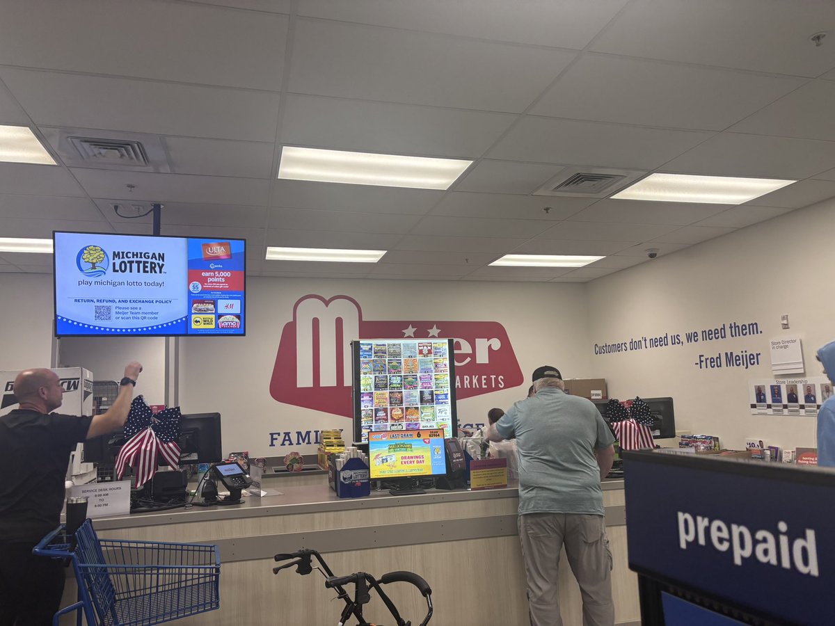 AWenterprises23's tweet photo. @meijer Do better!

Corporate decision to NOT ALLOW kids to purchase Pokemon cards???

An honest 16yr old with their own funds cannot buy, however, Meijer is okay with those who lie about their age but can’t prove it (and then have their dad/grandpa buy) 😂 https://t.co/Y2tjnXEeZ3