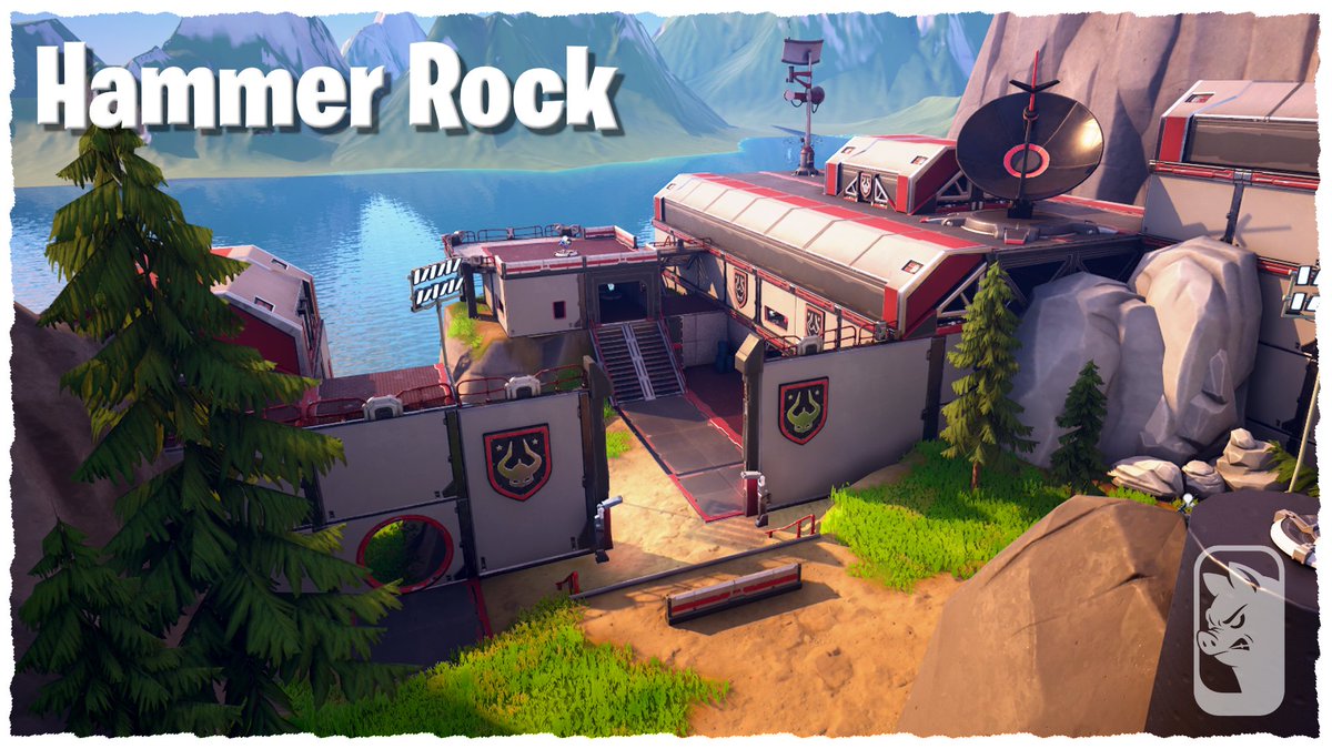 BlackPigGames's tweet photo. NEW FORTNITE MAP - Hammer Rock - Capture The Flag. Island Code - 1413-9684-4668  #Fortnite #Creative #UEFN #UnrealEngine #EpicGames #GameDev #IndieGameDev https://t.co/fiSc93QLge