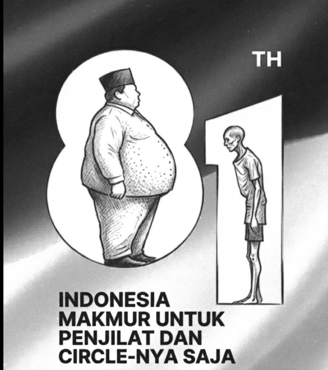 satirnesia's tweet photo. kira kira seperti ini lah ucapan delapan saat pidato dan bilang kalau : 

“rakyat kita tidak bermimpi untuk mengalami kehidupan yang kaya raya, tapi mereka bermimpi untuk bisa hidup dengan layak, dengan baik.” https://t.co/Sy3L3a9cNf
