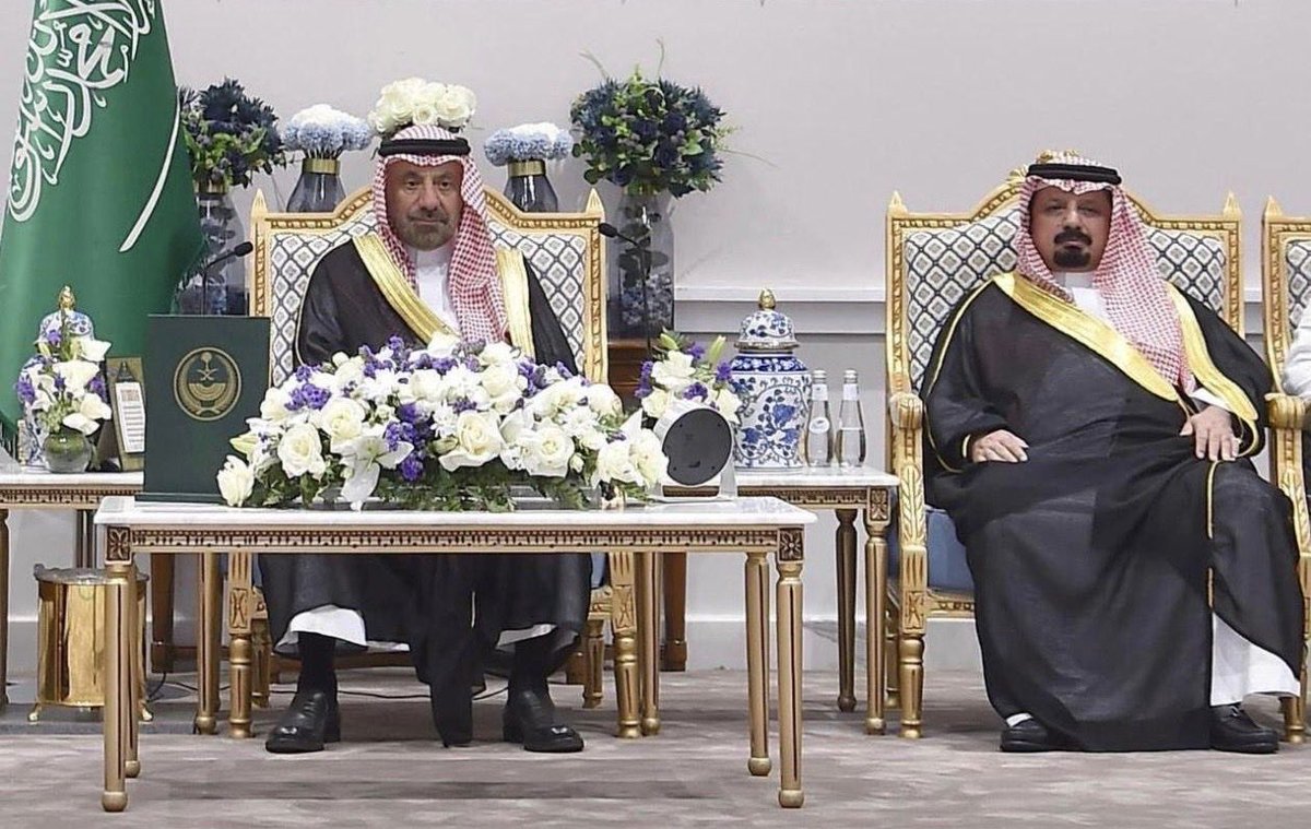 NajranToday's tweet photo. الشيخ صالح بن حسين آل سلامة:

باسمي واسم مشايخ وأعيان وأفراد قبائل وايلة، ارفع أسمى آيات التهاني والتبريكات إلى سيدي ووالدي الأمير جلوي بن عبدالعزيز بن مساعد آل سعود، -حفظه الله ورعاه- بمناسبة تمديد خدمة سموه اميراً لمنطقة نجران والثقة الملكية الغالية. https://t.co/2SVczYJwk7