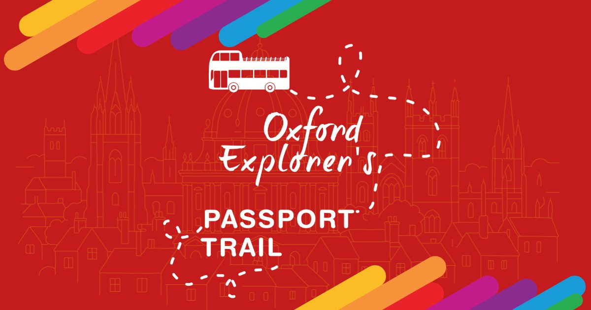 OxfordOpenTop's tweet photo. Pack your bags and get your tickets ready, the Oxford Explorer’s Passport Trail is back! 🧭

From 18th July, head into the city to join the trail. Complete tasks, collect stamps and earn a special prize.

For more information, check out our website 👉https://t.co/1zQBtXAY4d https://t.co/esJrp4qsDx