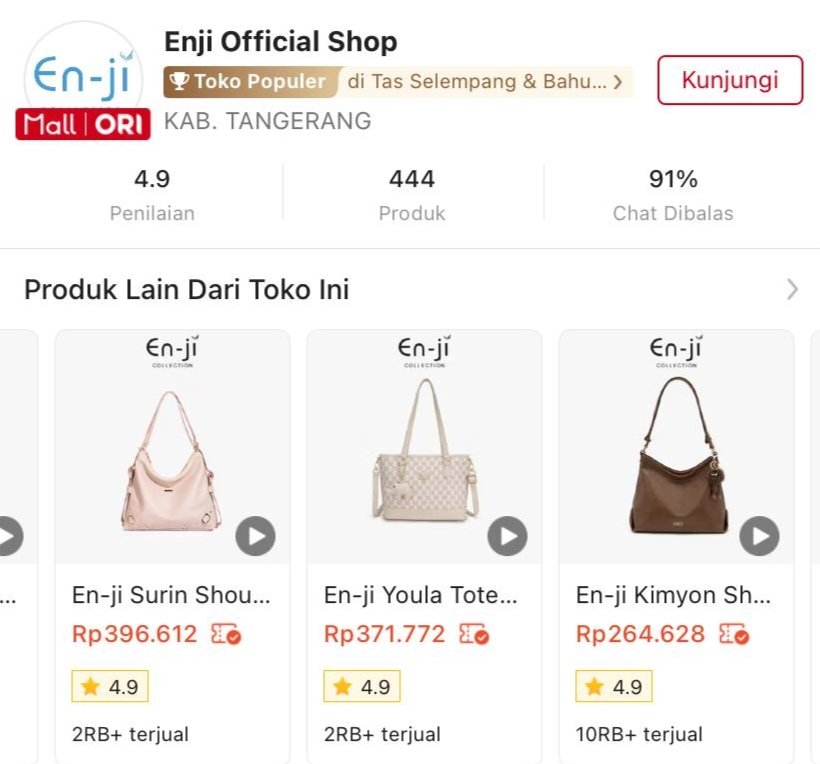 baleiit's tweet photo. Buat yang lagi cari tas buat kerja, kuliah, atau main, toko ini jawabannya. Modelnya cantik-cantik dan pastinya muat banyak barang https://t.co/ayLeRvGeZr