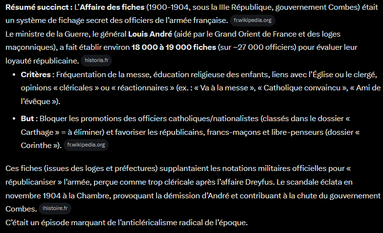 CarlosEdr2's tweet photo. @Frontieresmedia Souvenirs souvenirs... Déjà avant la Première guerre mondiale les officiers catholiques étaient ciblés par la guache et les Francs Macs. https://t.co/1CWexAu005