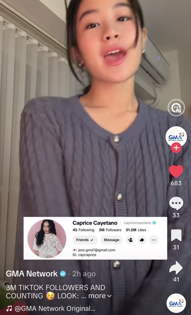 Kobiertk's tweet photo. Mahal na mahal talaga si Caprice ng 
GMA 🤪 sya ang priority haha https://t.co/zWBSJZfkVN