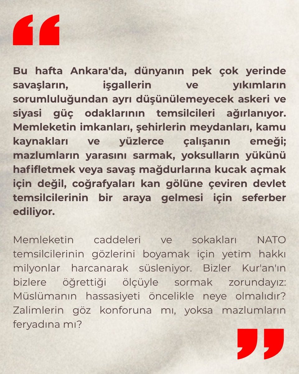 emekadalet's tweet photo. "Dinin mizahla, ironiyle zarar görüp yıprandığını iddia edenler, esas yıprananın kendi kırılgan din anlayışları olduğunu idrak etmelidir. İman, bir kırılganlık ve rövanş alma yarışı değildir. İman, adalet üzere durabilmektir." https://t.co/jmCGjqNEGQ
