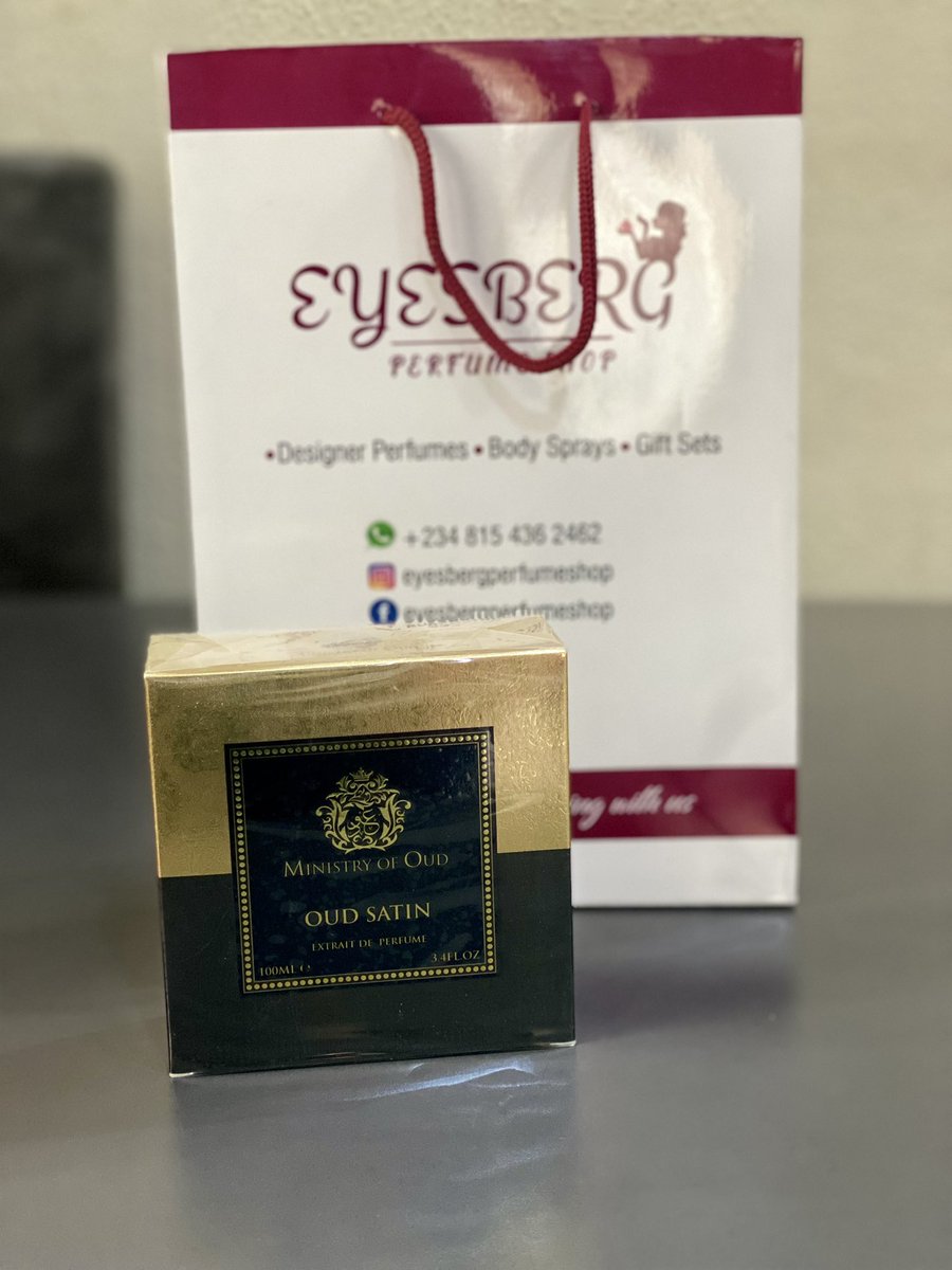 EPerfumeShop's tweet photo. If you love MFK Oud Satin Mood but on a budget, this is a perfect clone for the fraction of the price. This perfume is beautifully blended, has moderate to strong projection &amp; excellent longevity.
.
.
Oud Satin EDP unisex perfume,available in 100ml
Price: N32,000 https://t.co/vtVFTGUWL7