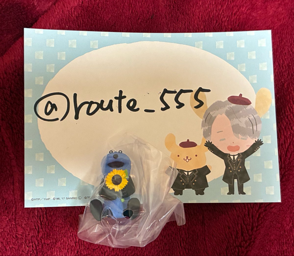 route_555's tweet photo. @2Ey876 ご返信ありがとうございます。こちらこそ是非よろしくお願い致します！当方からのフォローと改めましてID付き画像失礼致します。 https://t.co/SDzo9bocj4