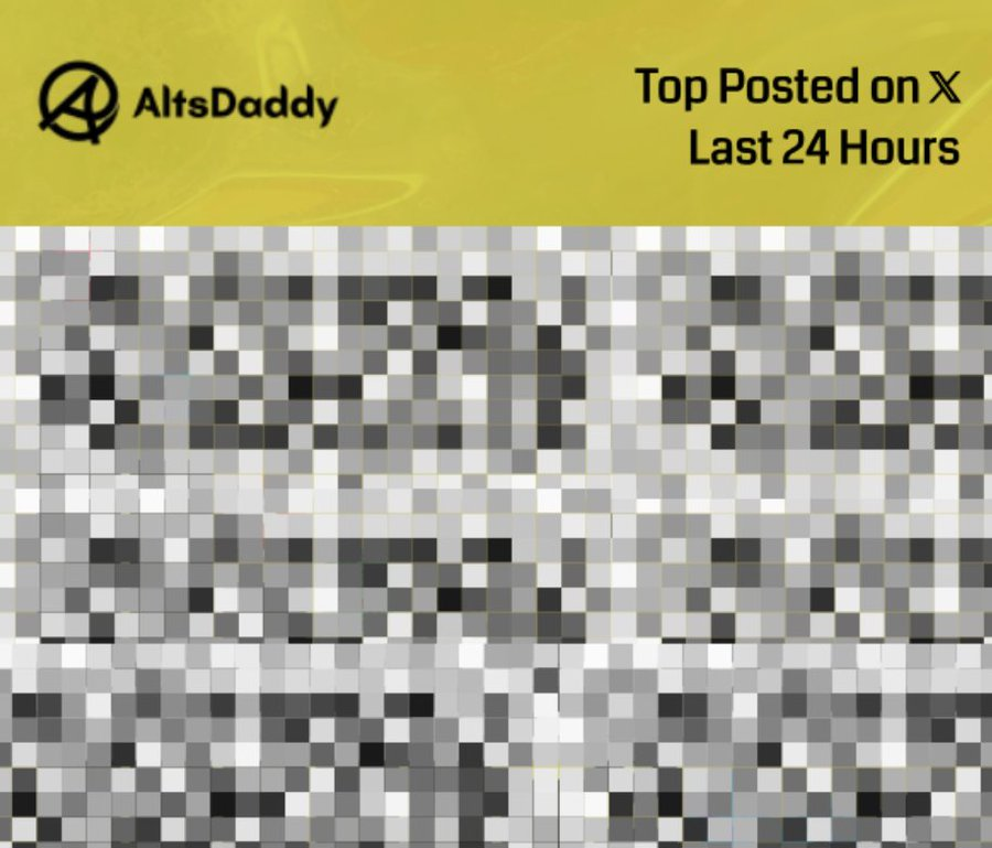 AltsDaddycom's tweet photo. We have a popular #altcoin trending as #1 on X!

Any guesses which one?👇

#Altseason2026 #ALTSEASON https://t.co/5JWQh3z4an