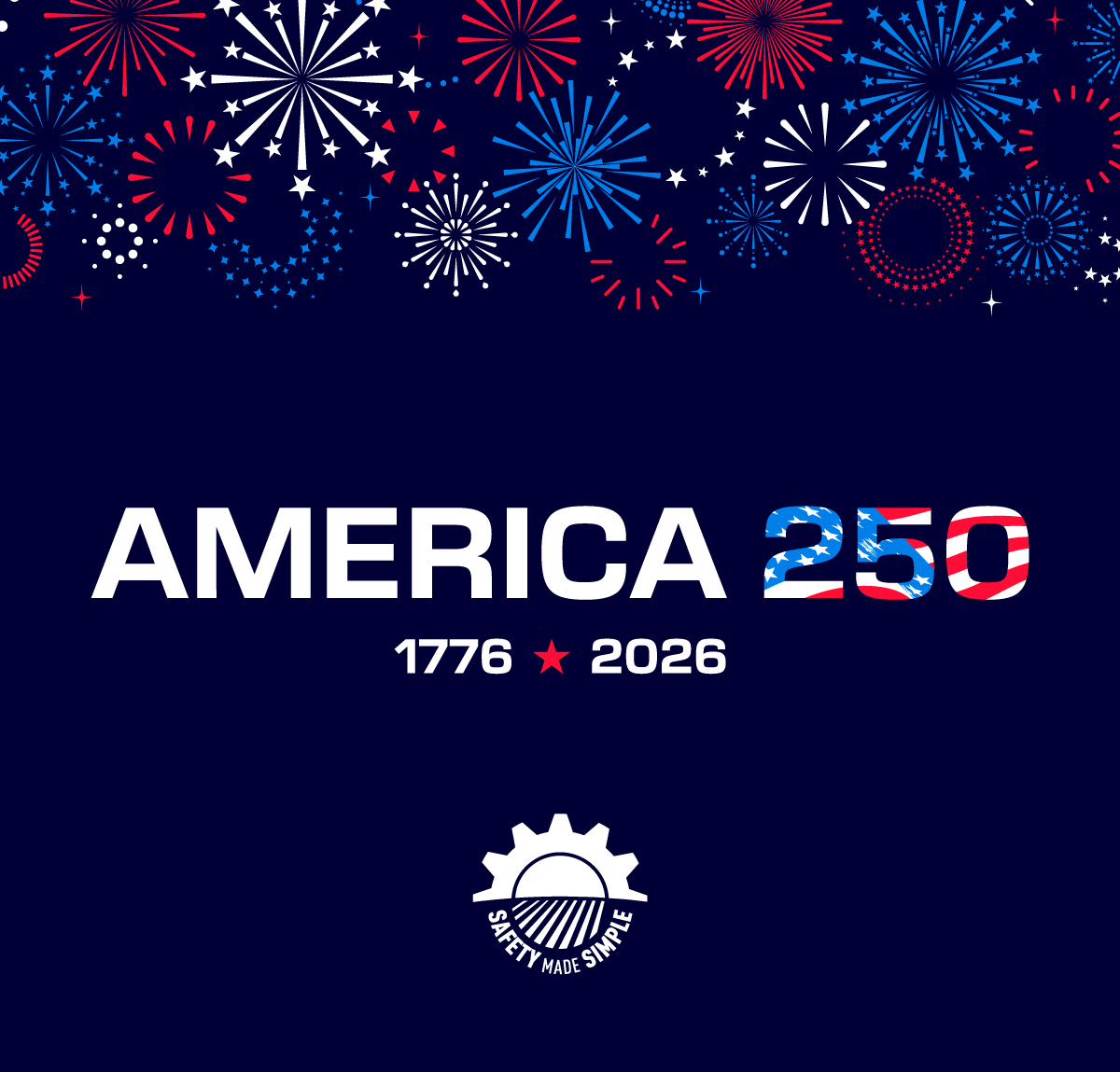 SMS_Safety's tweet photo. As you celebrate Independence Day with family and friends, take a moment to make safety part of the holiday! The best celebrations are the ones where everyone returns home safely. From all of us at Safety Made Simple, we wish you a safe and happy 4th.
#IndependenceDay https://t.co/X1W3BbRI8p