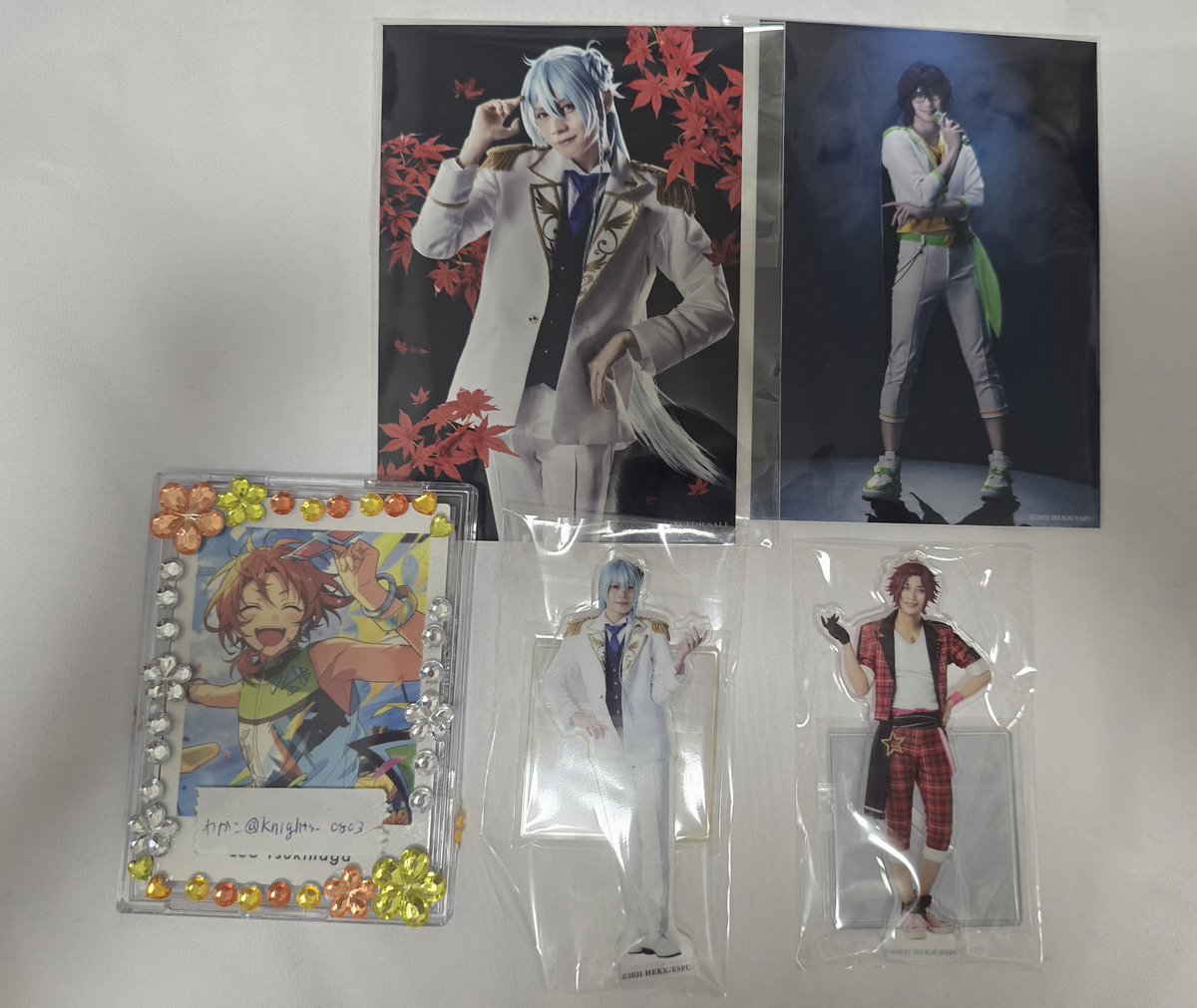 Knights_0803's tweet photo. あんステ グッズ ランブロ ランチェキ アクスタ 交換 譲渡

【譲】嵐 泉 司 渉 つむぎ 真緒 英智 桃李

【求】レオ 颯馬 なずな

手渡し…8月7日、8日ぴあアリーナMMにて
郵送交換も可能です。
続きます。⤵ https://t.co/pJewxaY3t6