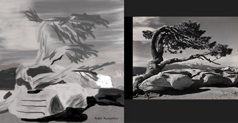 RalphRumpelton's tweet photo. Paint Fidelity: Jeffrey Pine - Adams / Rumpelton
#AnselAdams #Photography #RumpeltonianCubism #Landscape https://t.co/wQpOFj6JPg