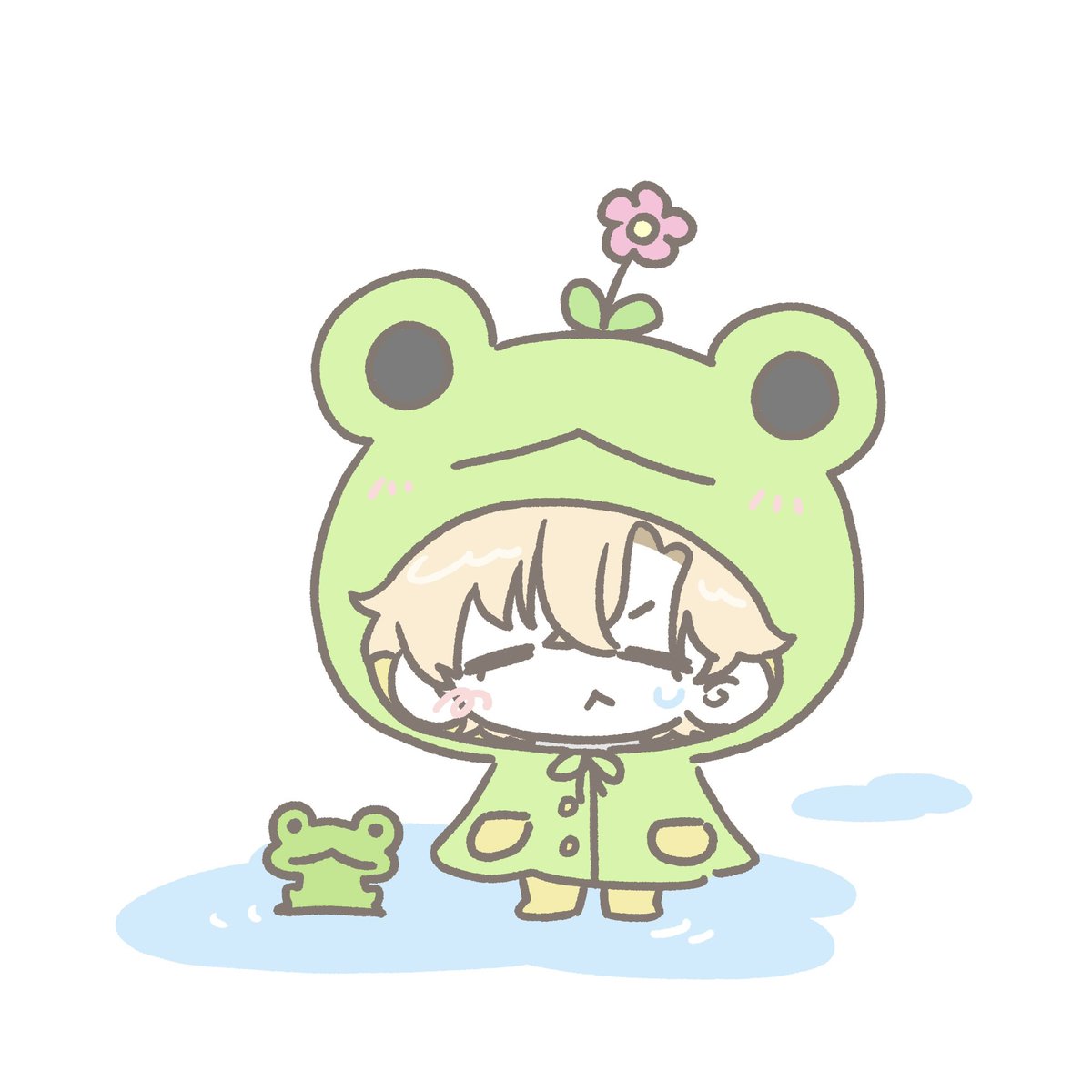 kimyuwi_0712's tweet photo. #Yuram_art

내일부터 비오나요 🐸 https://t.co/I8J3S2ziqq