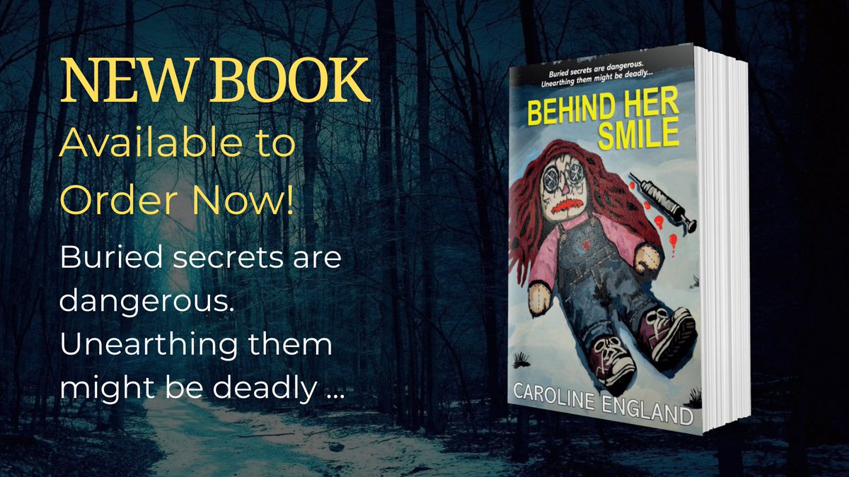 bullingtonpress's tweet photo. Latest Book - Behind Her Smile by @CazEngland

Available from @AmazonUK
Paperback - https://t.co/69sImWwIoB
eBook - https://t.co/S0eZaLIADc
 #CrimeFiction #CrimeThrillers https://t.co/IgMGWZNeJe