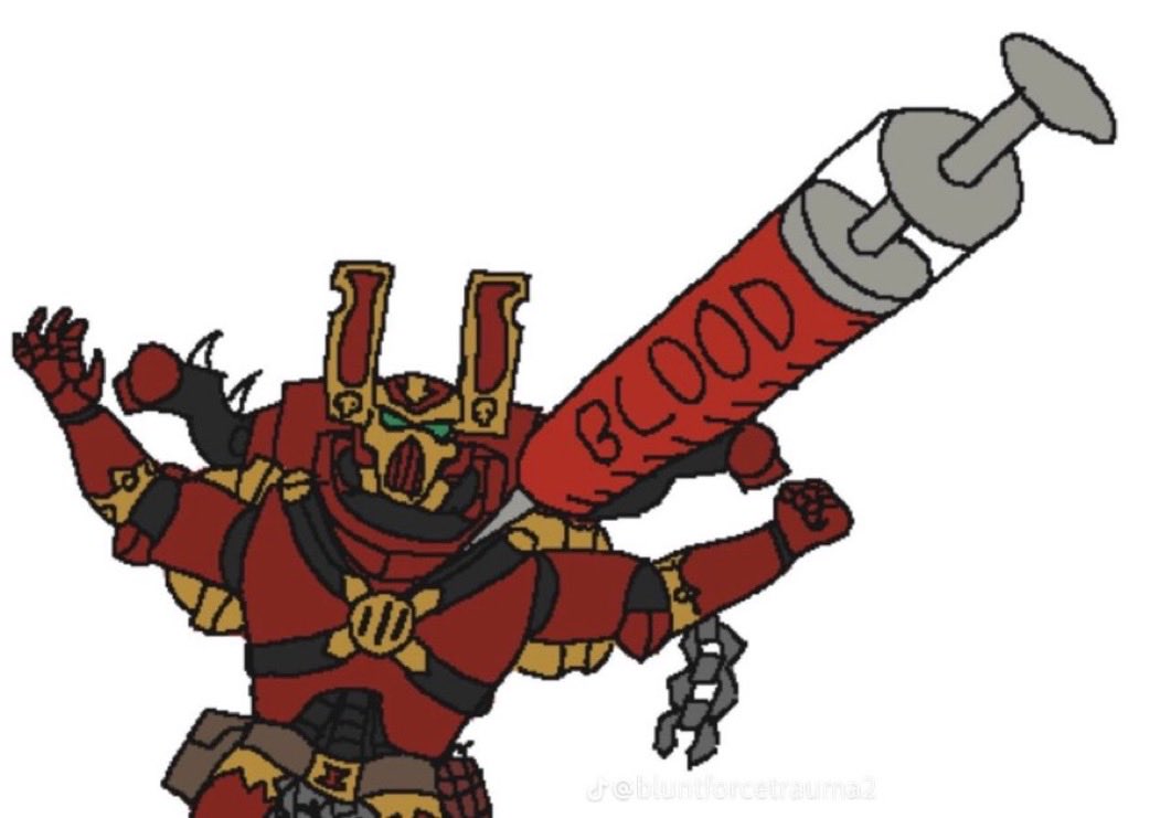 RealMagentic's tweet photo. Anyone have a thousand sons version of this?

#warhammer #40K https://t.co/MXSEsUMi3z