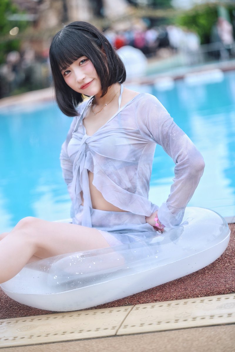 postcard12345's tweet photo. 真夏の水着祭in東京サマーランド 📷

#星月陽葵 さん　@meruhesoo 
#東京サマーランド
#近代麻雀水着祭2026
#真夏の水着祭 https://t.co/3UmMeuBpCw