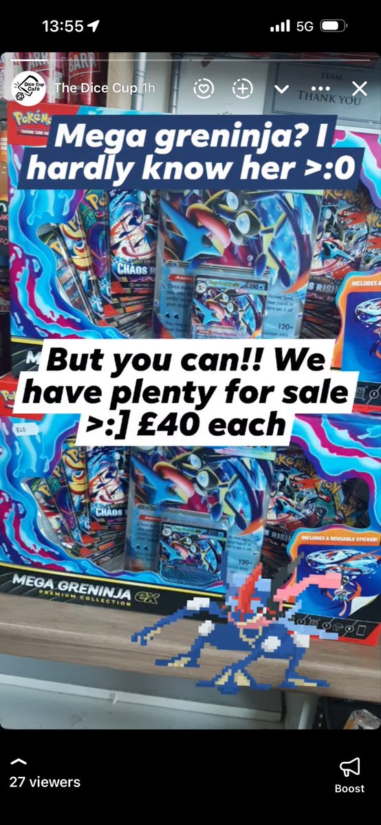 TheDiceCup's tweet photo. Fresh stock in today!
#pokemontcgstock #pokemontcg #dragonballsupertcg https://t.co/OqeS7bJWbs