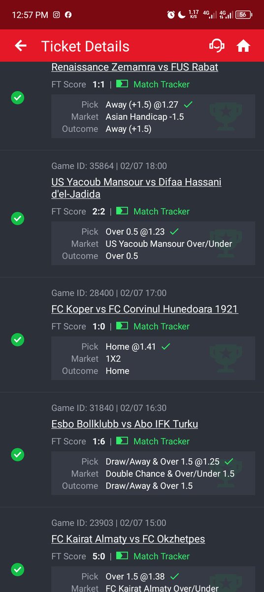 RICHIEBIDEX2's tweet photo. @9zerobillions @9zerobillions I salute u big time🫡

Cut 1 on my 328 Odd 💔😭

Rabat never never again in my tickets 💔 https://t.co/ewKtNFekO3