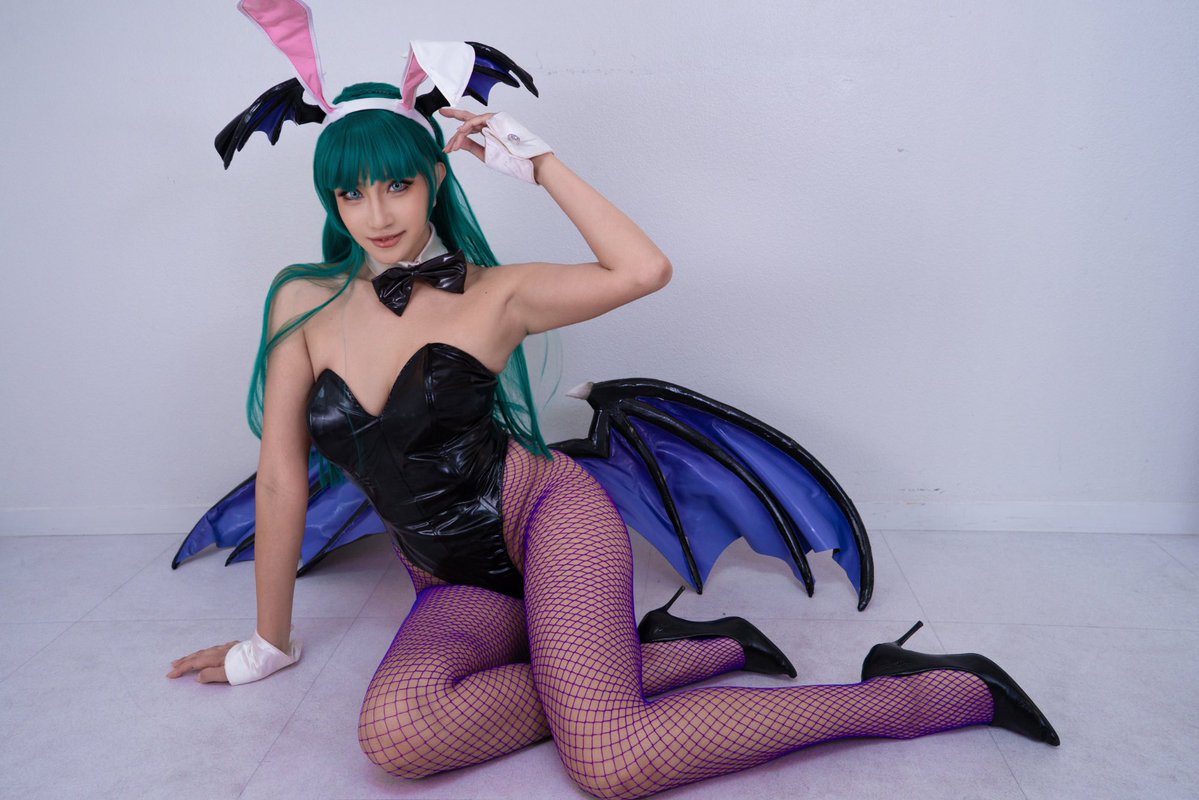 red_theresia's tweet photo. モリガン《バニーver.》

🦇？
🐰？ https://t.co/h6imEHEkaU