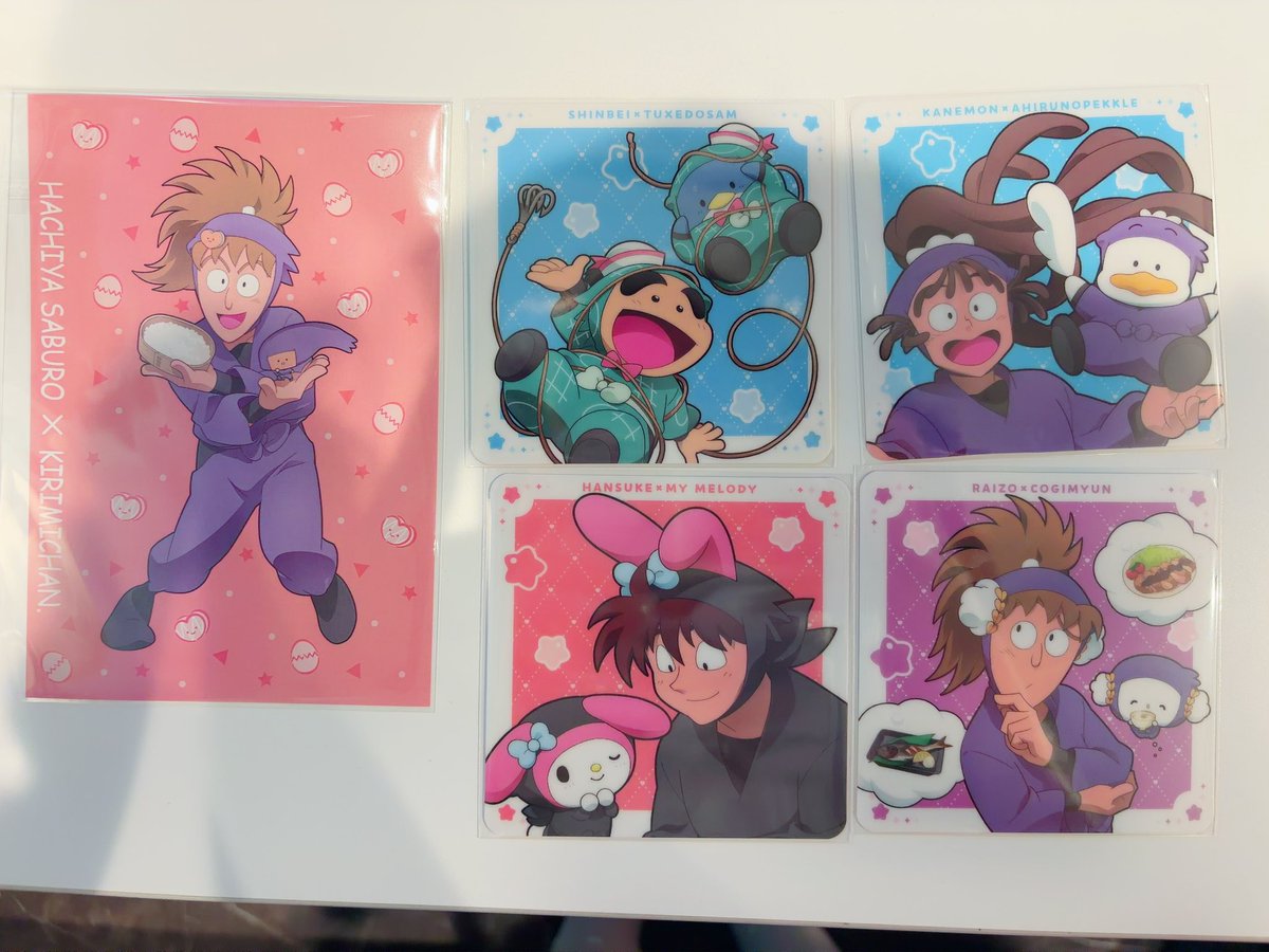moiko_oO's tweet photo. 忍たま アモカフェ AMOCAFE サンリオ 推しパシャ 特典 ポスカ コースター 交換 譲渡

譲:猪名寺乱太郎 摂津のきり丸 福富しんべヱ ☆土井半助 山田伝蔵 ☆山田利吉 ☆尾浜勘右衛門 鉢屋三郎 ☆竹谷八左ヱ門 不破雷蔵

求:久々知兵助 定価+送料(推しパシャ)

⬇️ https://t.co/9F50BLXwHk
