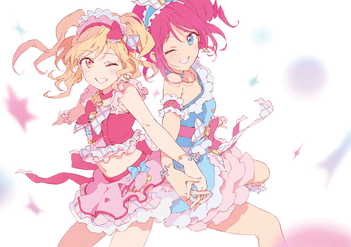 nghrstst's tweet photo. アイカツスターズ10周年&amp;新作めでたいたい！な再掲ですᐡ ᵔᴥᵔ ᐡ https://t.co/tpQdPP8ttq
