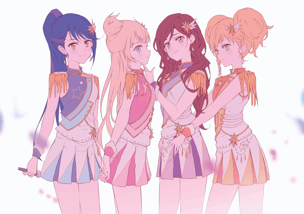 nghrstst's tweet photo. アイカツスターズ10周年&amp;新作めでたいたい！な再掲ですᐡ ᵔᴥᵔ ᐡ https://t.co/tpQdPP8ttq