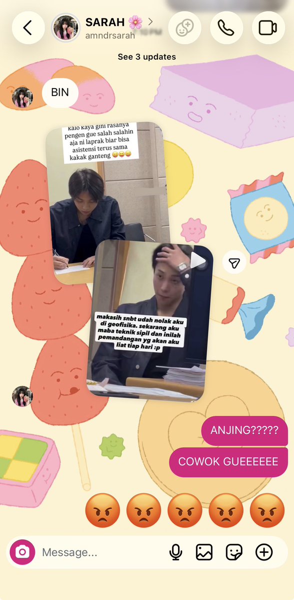 beryultiful's tweet photo. sebagai alumni cegil moreno di close friend, bintang ngaku ketar ketir cowoknya viral di kalangan adek tingkat teksip https://t.co/sRTe2NgLF3