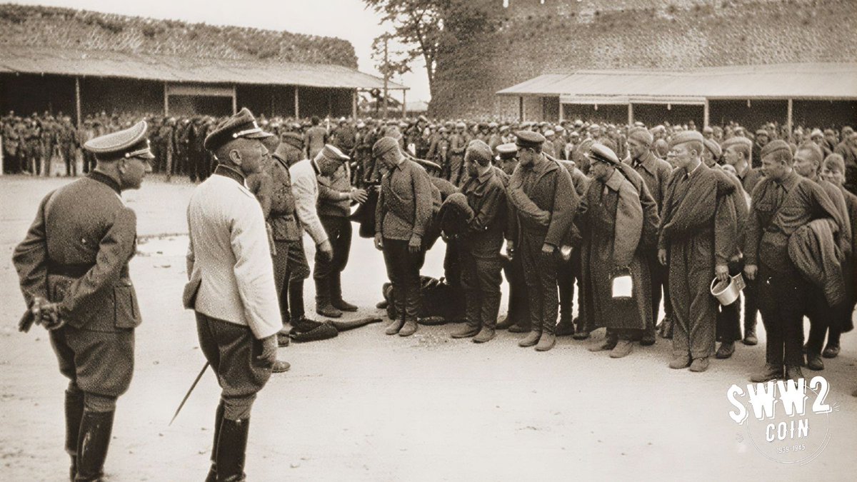 WW2coin's tweet photo. #WW2 #OTD July 3rd, 1941. 290,000 Soviet troops and 2,500 tanks surrender in the Białystok pocket, as Stalin calls for the people to resort to scorched earth. The Allies take Deir ez-Zor in Syria, while in Ethiopia Italian General Gazzera surrenders to Belgian Congolese forces. https://t.co/MPh7kZQ50M