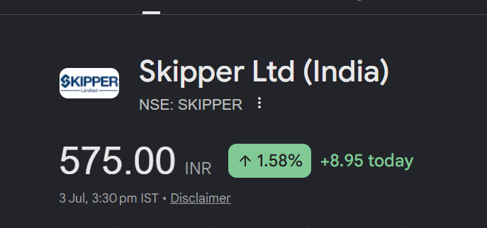 Pram0d_Kumar's tweet photo. #SKIPPER moving as expected https://t.co/jXmbK2qQCH