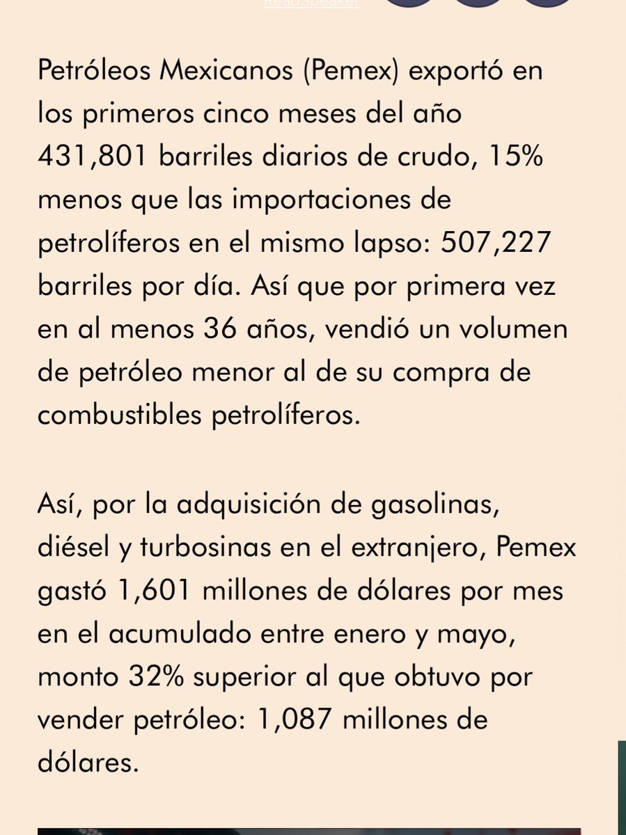 mario_dico50's tweet photo. 🔴 PEMEX SE HUNDE : En los primeros 5 meses del año , Pemex importó MÁS petrolíferos de los que exportó ! Esto no se veía desde hace 36 años ! Las importaciónes de Gasolinas, Diesel y Turbosina sumaron 8 mil millones de dólares (136 mil millones de pesos) . Además el gobierno dio apoyos a pemex por más de 100 mil millones de pesos. .