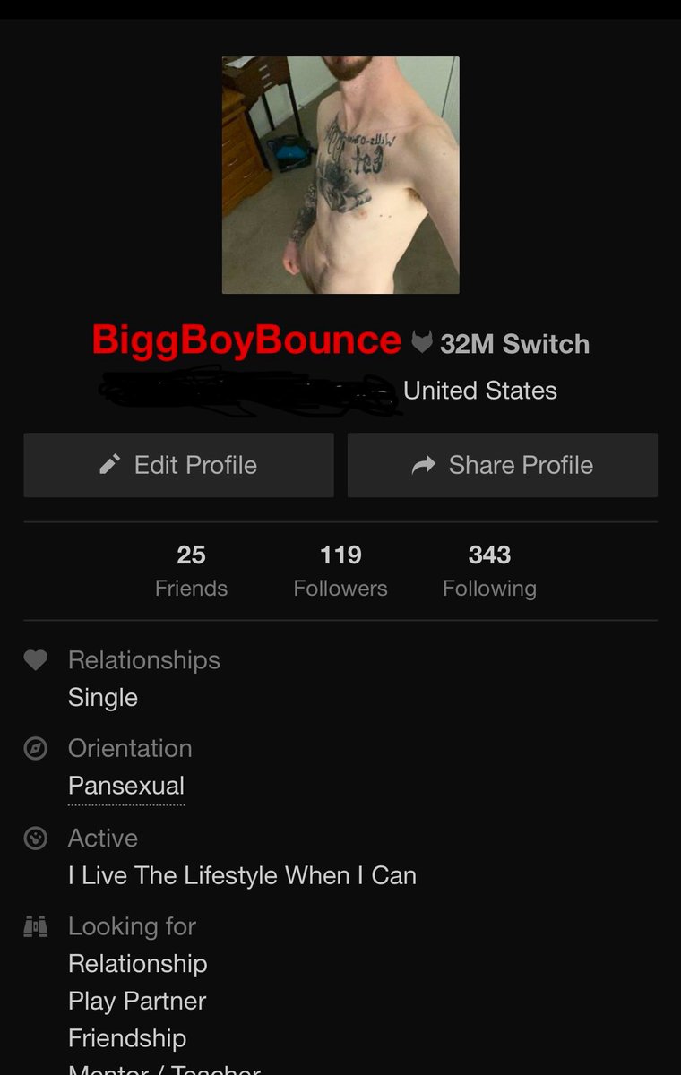 BiggBoyBounce1's tweet photo. Find me on fetlife! https://t.co/AjITHFzdWX