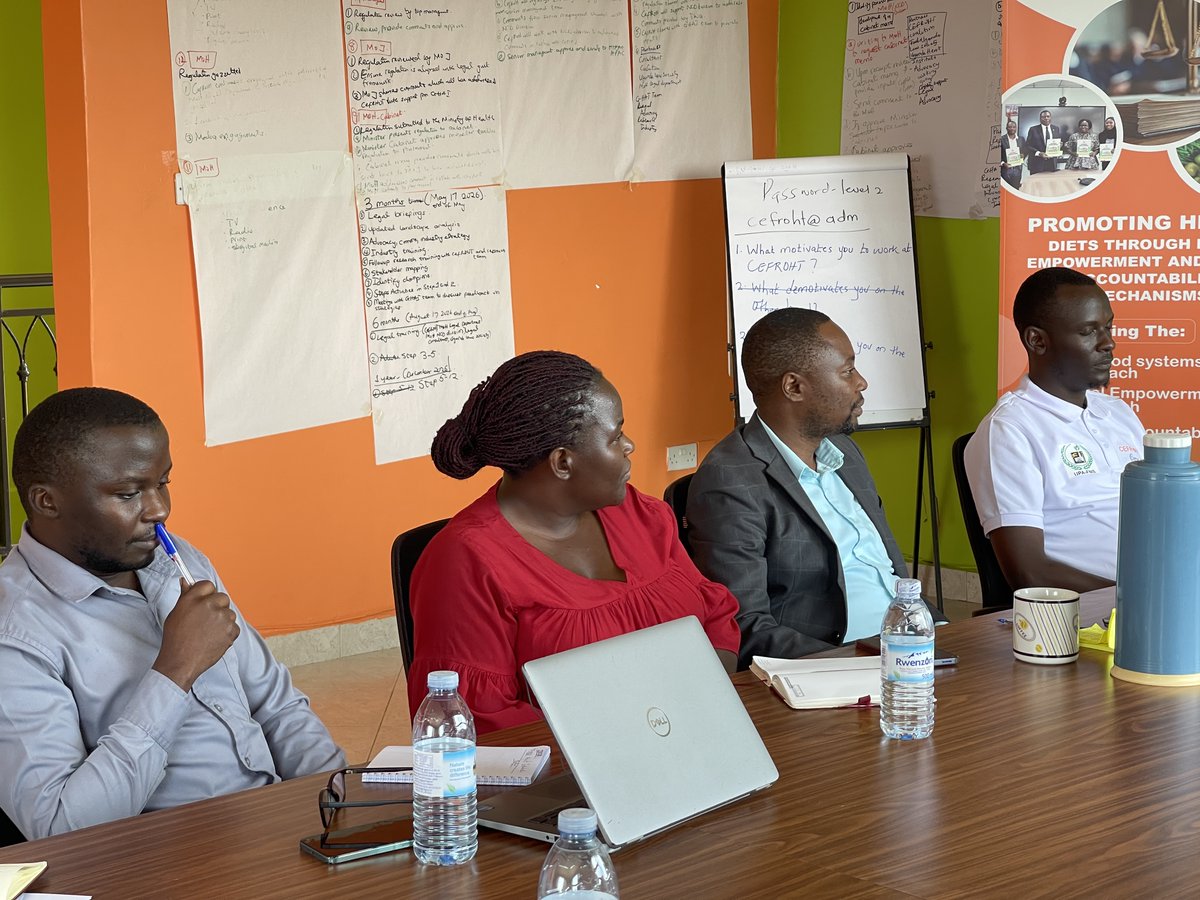 CefrohtUg's tweet photo. HAPPENING NOW: 
A full house with one shared goal.

Together with @FianUganda @ConsentUganda and @SEATINIUGANDA we are laying strategies to advance regulation on Front-of-Pack Warning Labels (FOPWL) in Uganda.

Consumers deserve clear food information at a glance to make informed choices.

This is a critical step toward protecting public health in Uganda.
#FOPWL #CefrohtUG