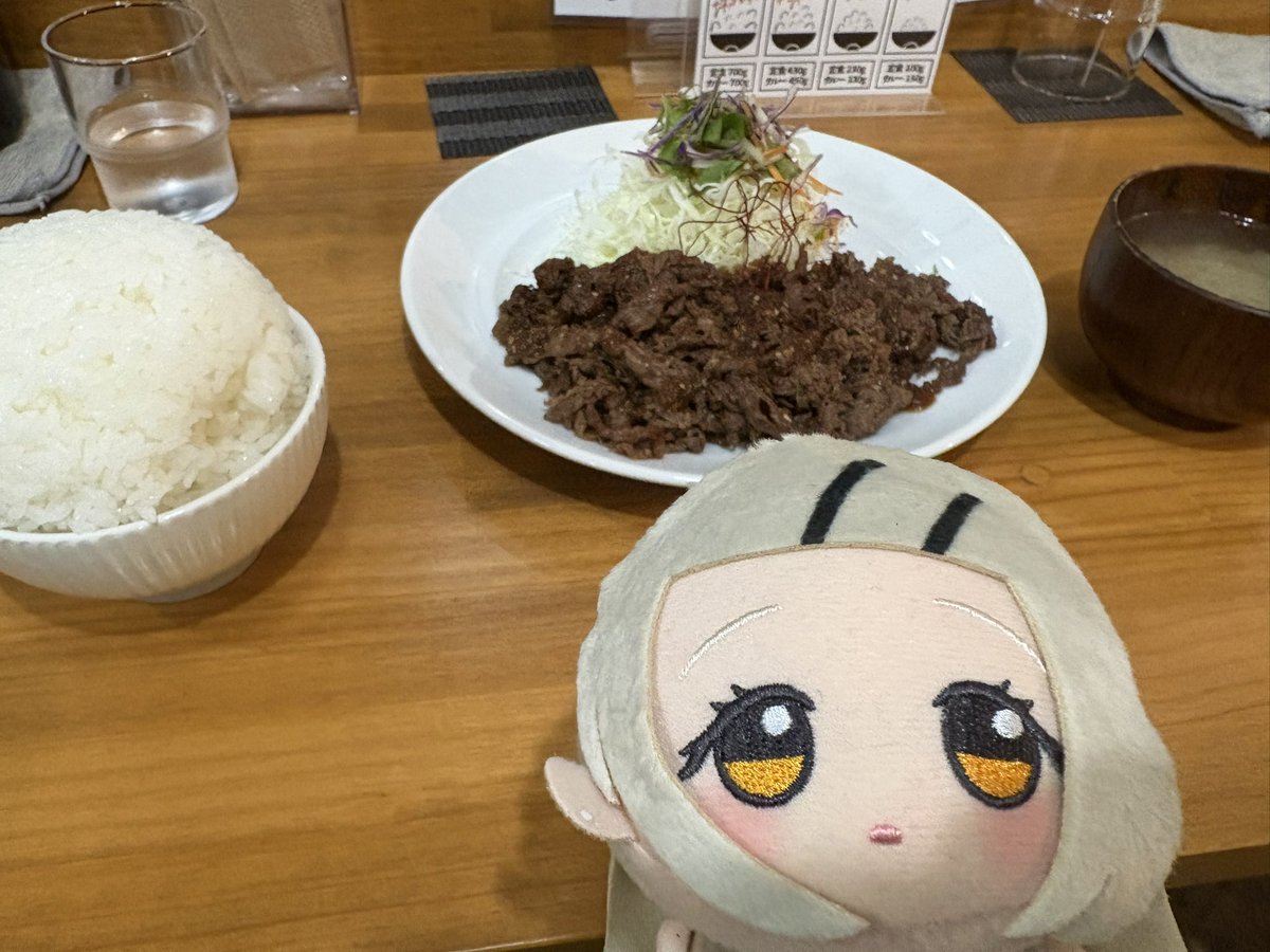 dobome59rou's tweet photo. 焼肉定食食べた、よ https://t.co/EKZlmIdSgf
