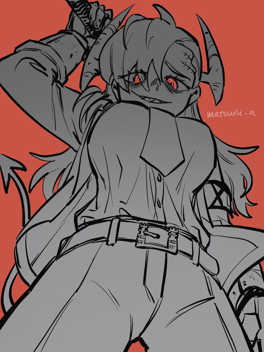 matsuru_a's tweet photo. おでこのは縫合痕なんでしょうか #helltaker https://t.co/0DwQrZiJCk