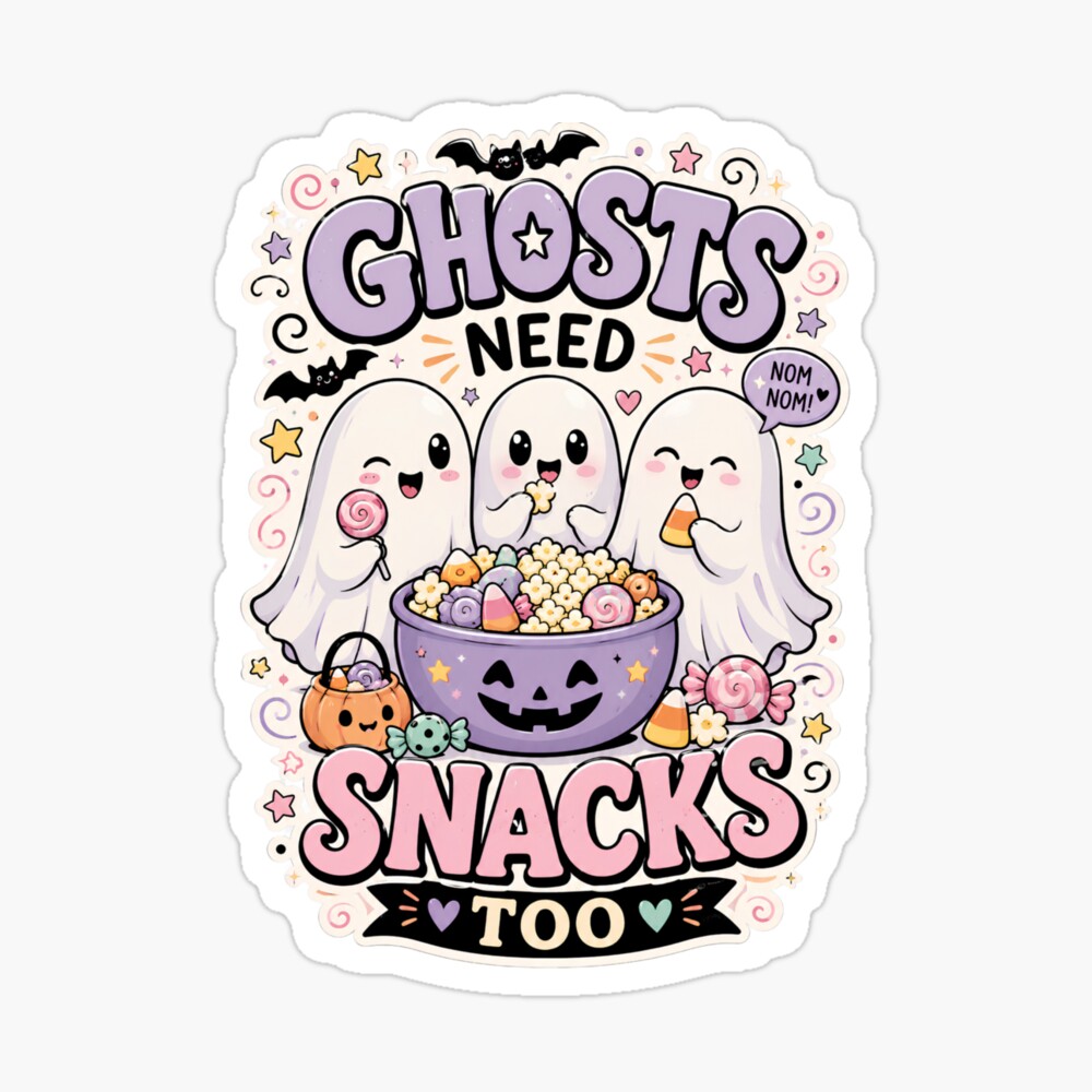 DigitalFaiths's tweet photo. Important Ghost question π»
What snack would your ghost steal first?
A) Candy
B) Popcorn
C) Cookies
D) Everything
These ghosts definitely picked D.
#RBandME: https://t.co/DvHoCFIAu7 #findyourthing #redbubble #GhostDesign #SpookyCute #GhostArt #StickerDrop #RedbubbleArtist #OctoberVibes #CuteGhost #PrintOnDemand