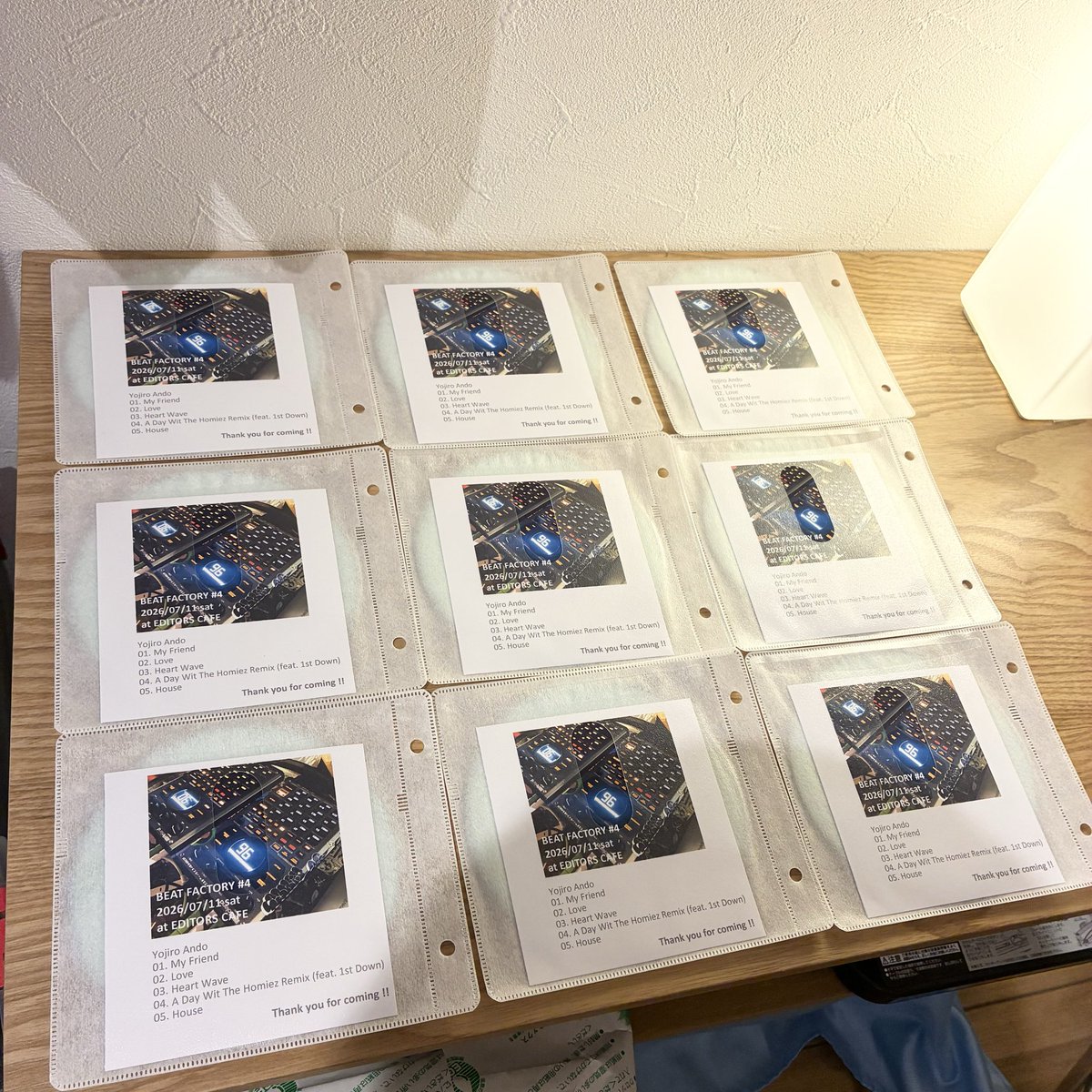 Sanga_Records's tweet photo. イベントにお越しくださった皆様にSample CDをプレゼント致します。50枚限定となります。是非、ゲットして下さい！皆様のご来場お待ちしております！! https://t.co/xFNwGSV2Xw