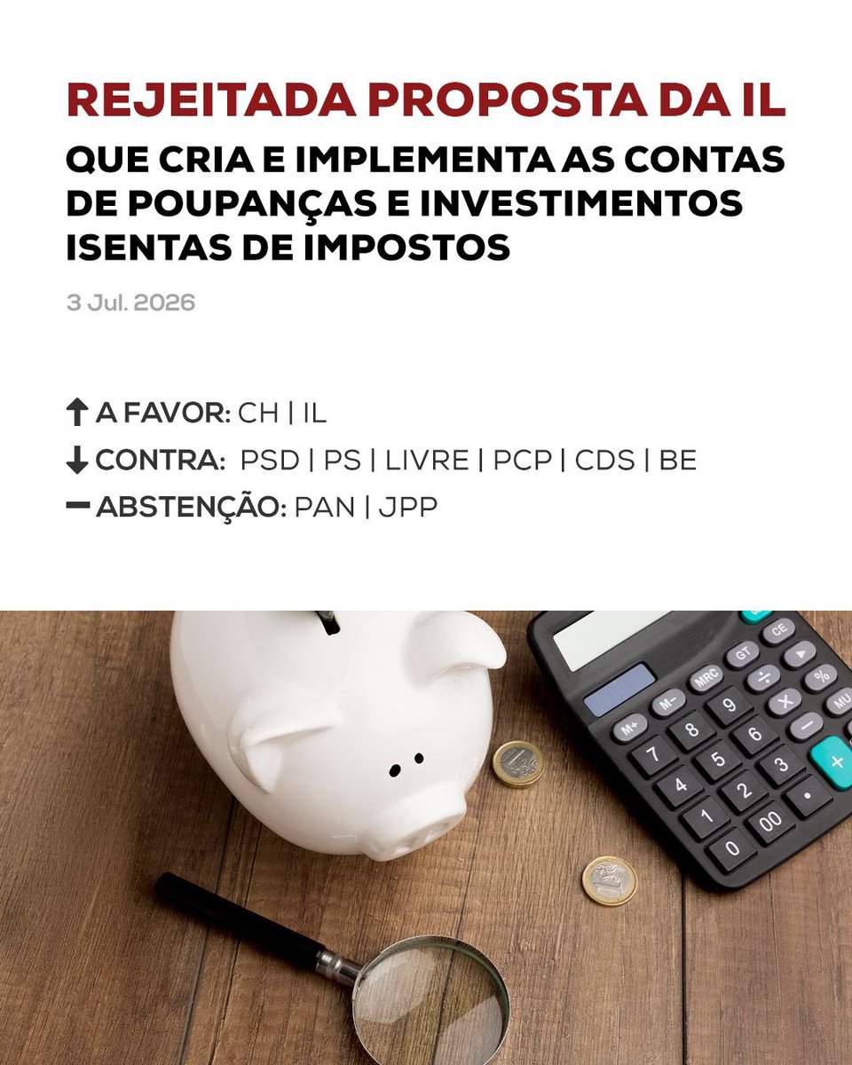 LiberalPT's tweet photo. Não deixaram melhorar Portugal. 

Contas poupança vão continuar a pagar impostos sobre dinheiro poupado que já pagou impostos. https://t.co/dSS5mu6EBR