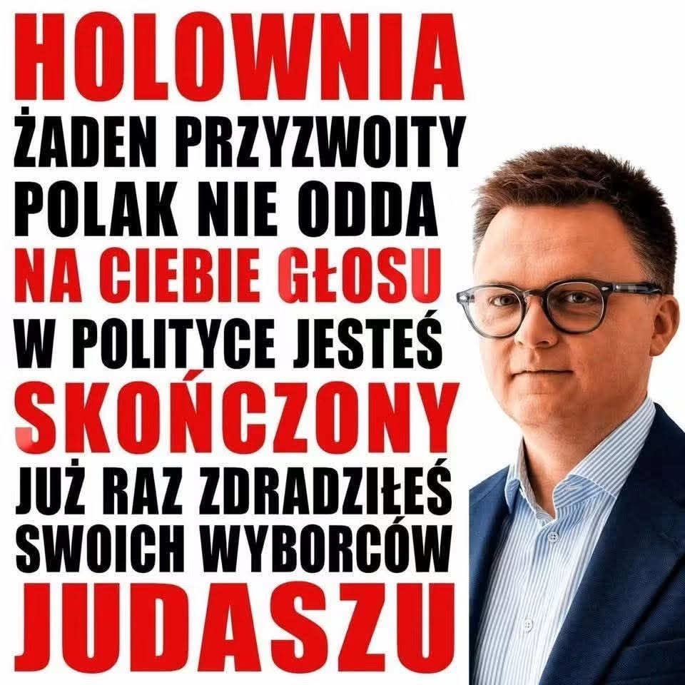 lachelndteufel's tweet photo. Holownia, Ty zdrajco, sprzedałeś swoich ludzi dla stołków i władzy. Naród dobrze pamięta Twoją zdradę, nie masz już czego szukać w polskiej polityce.
PROSZĘ O RT! https://t.co/vVNx317RTF
