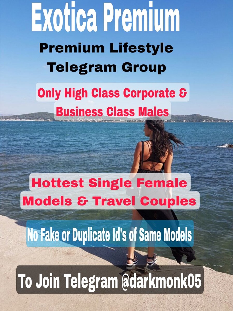 darkmonkHeer0op's tweet photo. https://t.co/66CFKVWVpP

Top Telegram Group. Only hottest Single models n classy couples welcome. High Class Corporate &amp; Business Class Males welcome. 
Telegram @darkmonk05 https://t.co/GJguWf2rXn