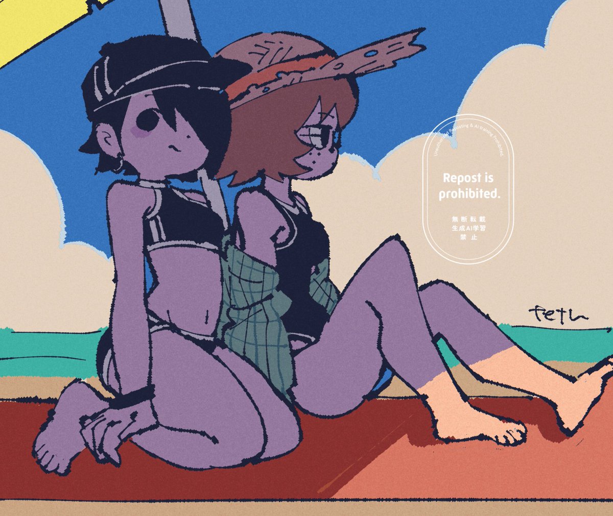 pocopocu's tweet photo. 🏖️✌️ https://t.co/mYm8D6Mu6j