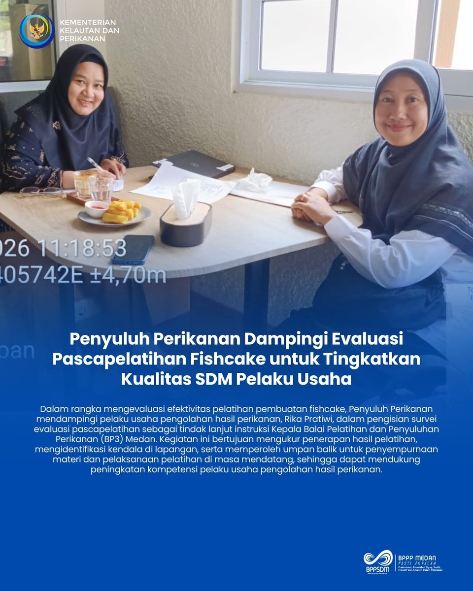 bppsdm_bp3medan's tweet photo. #BASUH!
Berita Seputar Penyuluh BPPP Medan

Halo #DonganBPPPMedan,

Beragam kegiatan pendampingan, pembinaan, koordinasi, dan pengembangan sektor perikanan telah dilaksanakan oleh para penyuluh perikanan Satminkal BPPP Medan di https://t.co/A37NF5EMna