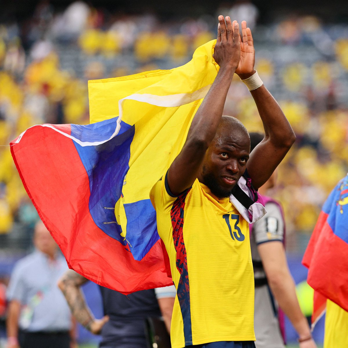 potempotr's tweet photo. Enner Valencia, Ekvador Milli Takımı'nı bıraktığını açıkladı. 

🏟 109 maç
⚽ 49 gol 

🇪🇨 Ekvador Milli Takımı tarihinin en golcü oyuncusu https://t.co/9grX8aVwM7