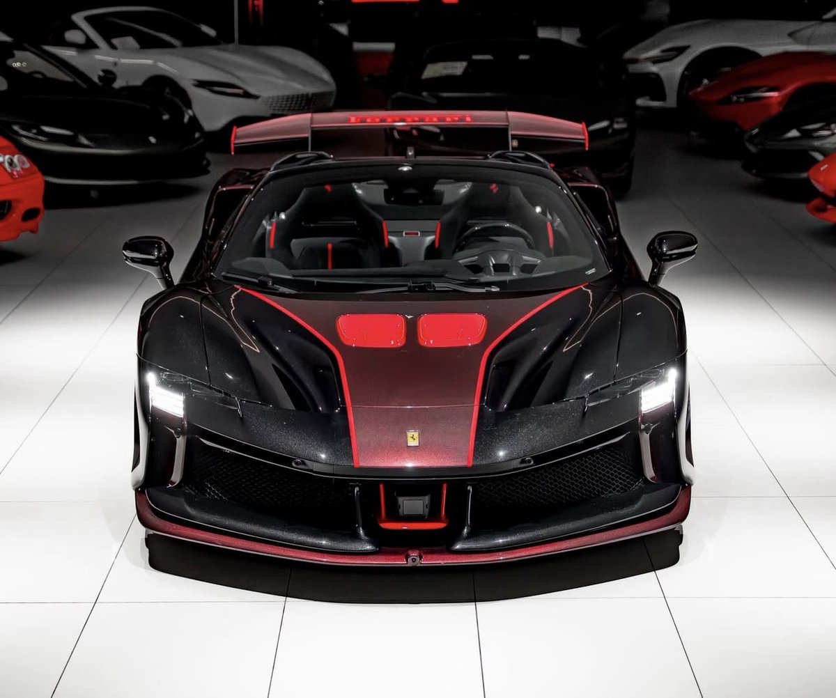 FlawlessSpec's tweet photo. Nero Daytona Ferrari SF90 XX Spider https://t.co/1g8RYBbNJP
