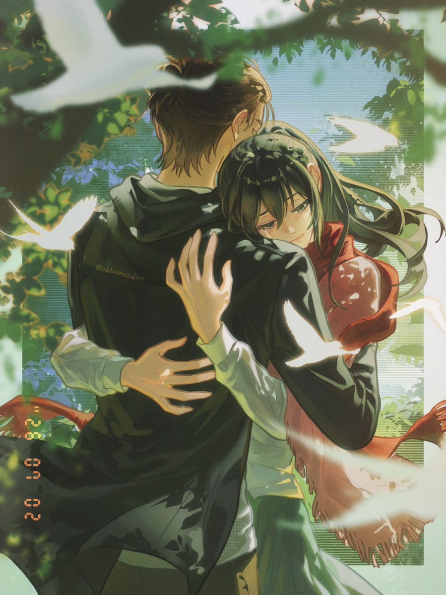 oblivion0307's tweet photo. 私たちの家に帰りたい

#AttackOnTitan #エレミカ #eremika https://t.co/gknfHddj5X