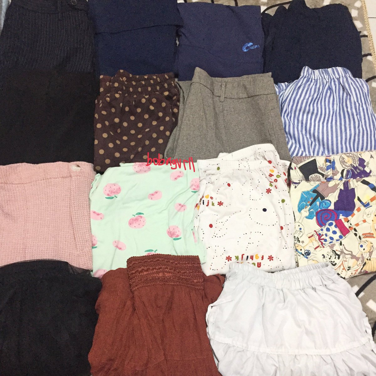 bobagvrll's tweet photo. Sneakpeek bbrp macem celana, rok, mini dress bisa buat overdress pake Cardi/jeans juga 😍

MURSIDAH 10-30k aja! Masi pada mulussss, hari Minggu ku upload yaa https://t.co/gTbNfitJYF