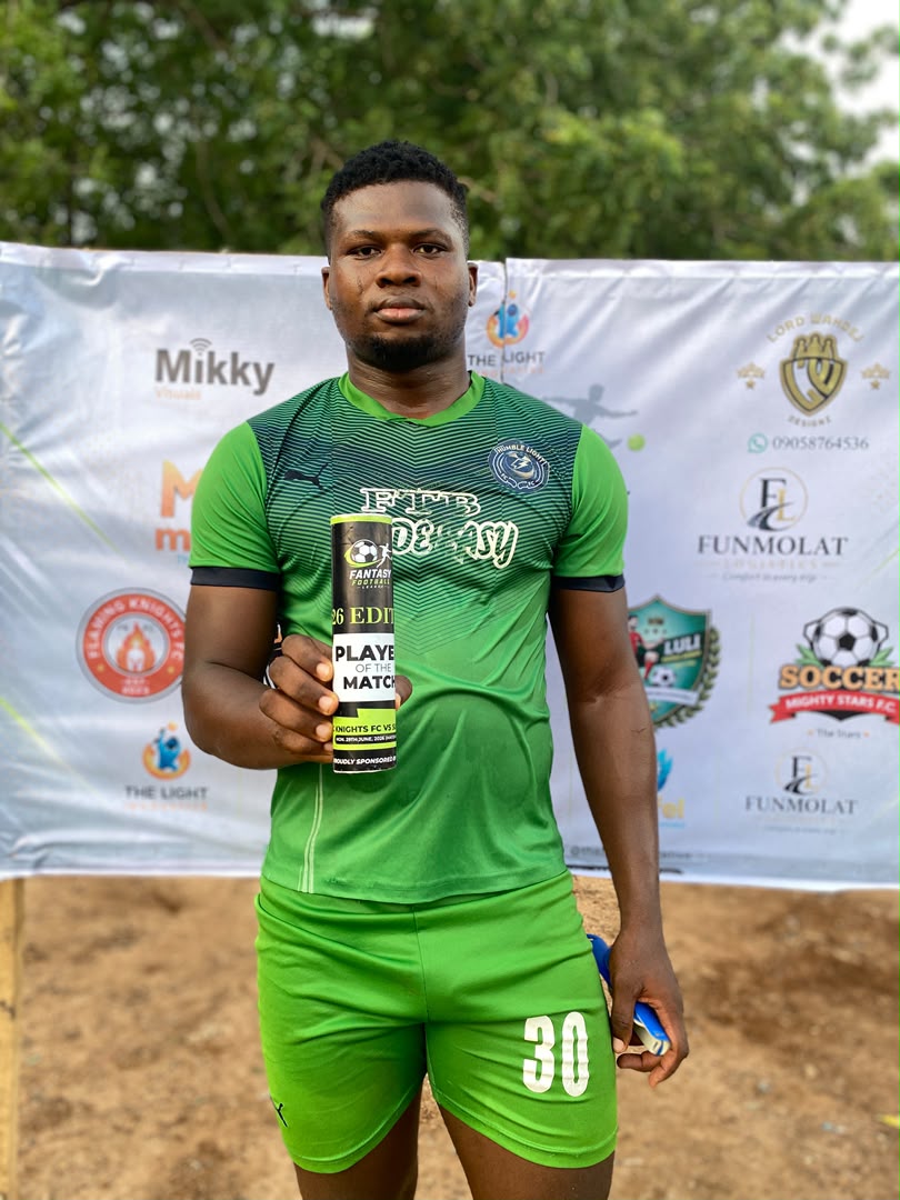 TLI_FFL's tweet photo. Sensational outing from Alao Toheeb the hat-trick hero. What a performance to be remembered π₯ β½
#FantasyFootballLeague #tli #grassroot #abk https://t.co/DlAMdZbq4l