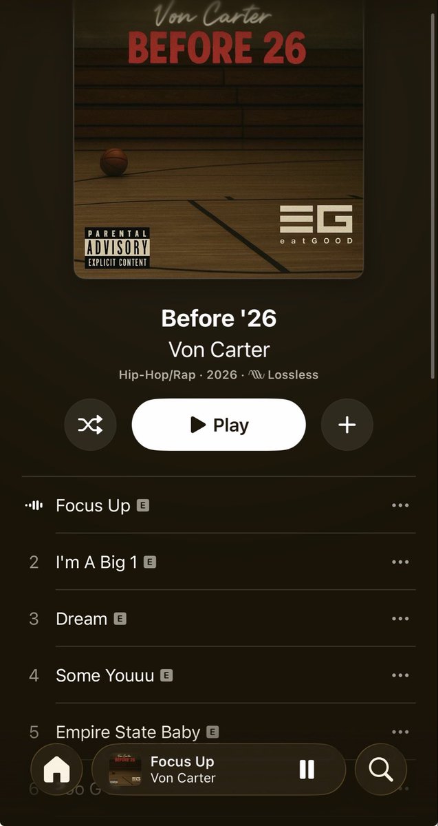 voncarter6's tweet photo. “Before ‘26” Out Now. On All Platforms.

https://t.co/ubBkmPSDFo

#fyp 
#rap 
#highlight 
#hiphop 
#musiccommunity https://t.co/NgimIyQyrG